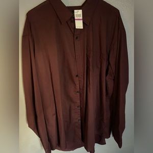 Maroon Button-up Shirt *Formal Wear*
